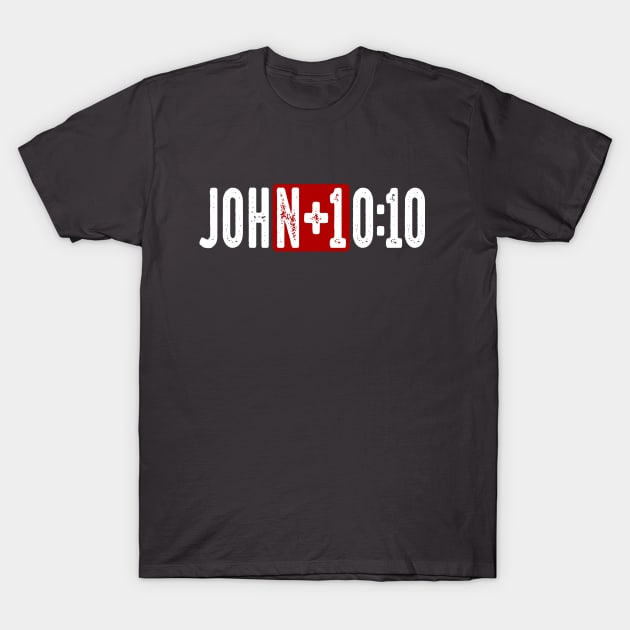 JohnN+10:10 T-Shirt by dcescott